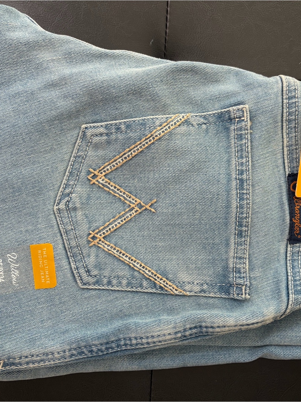 Wrangler Willow Light Blue Denim Jeans